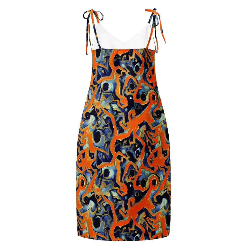 Sonic Melt on Slip Dress — Back