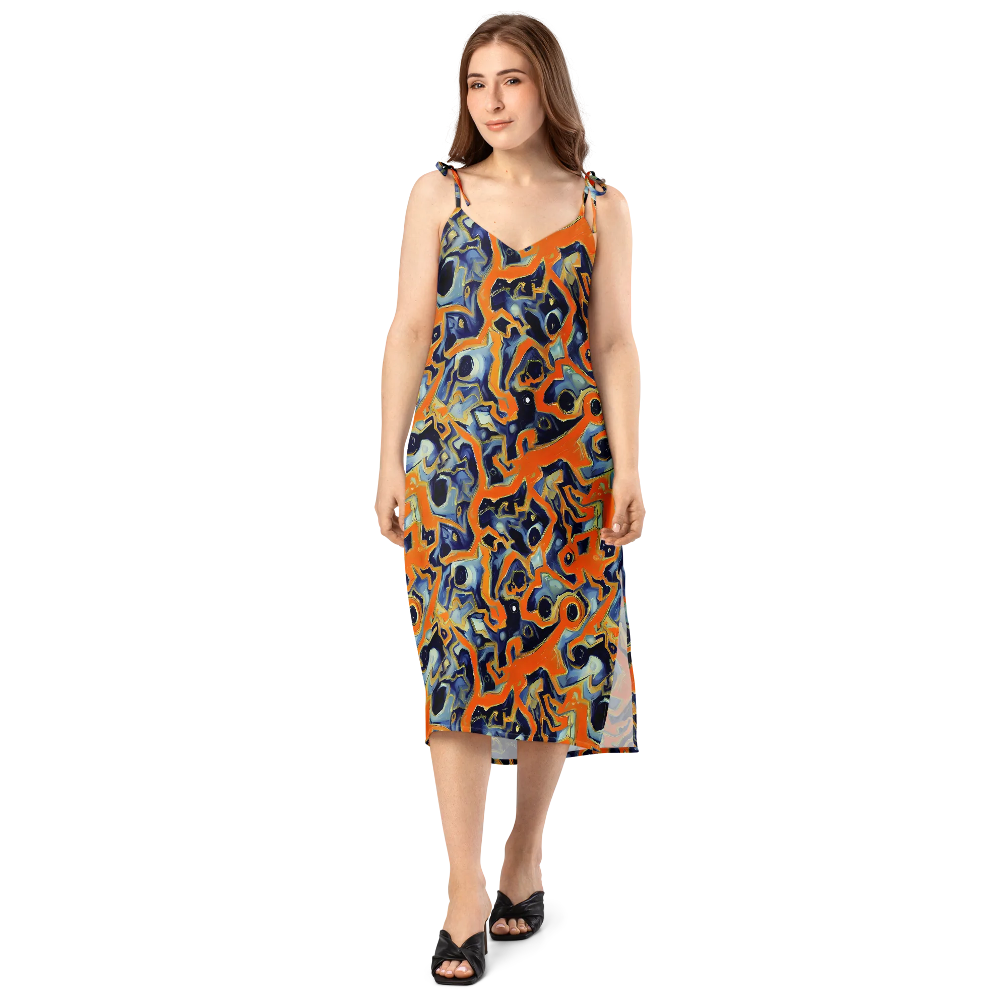 Sonic Melt on Slip Dress — Front