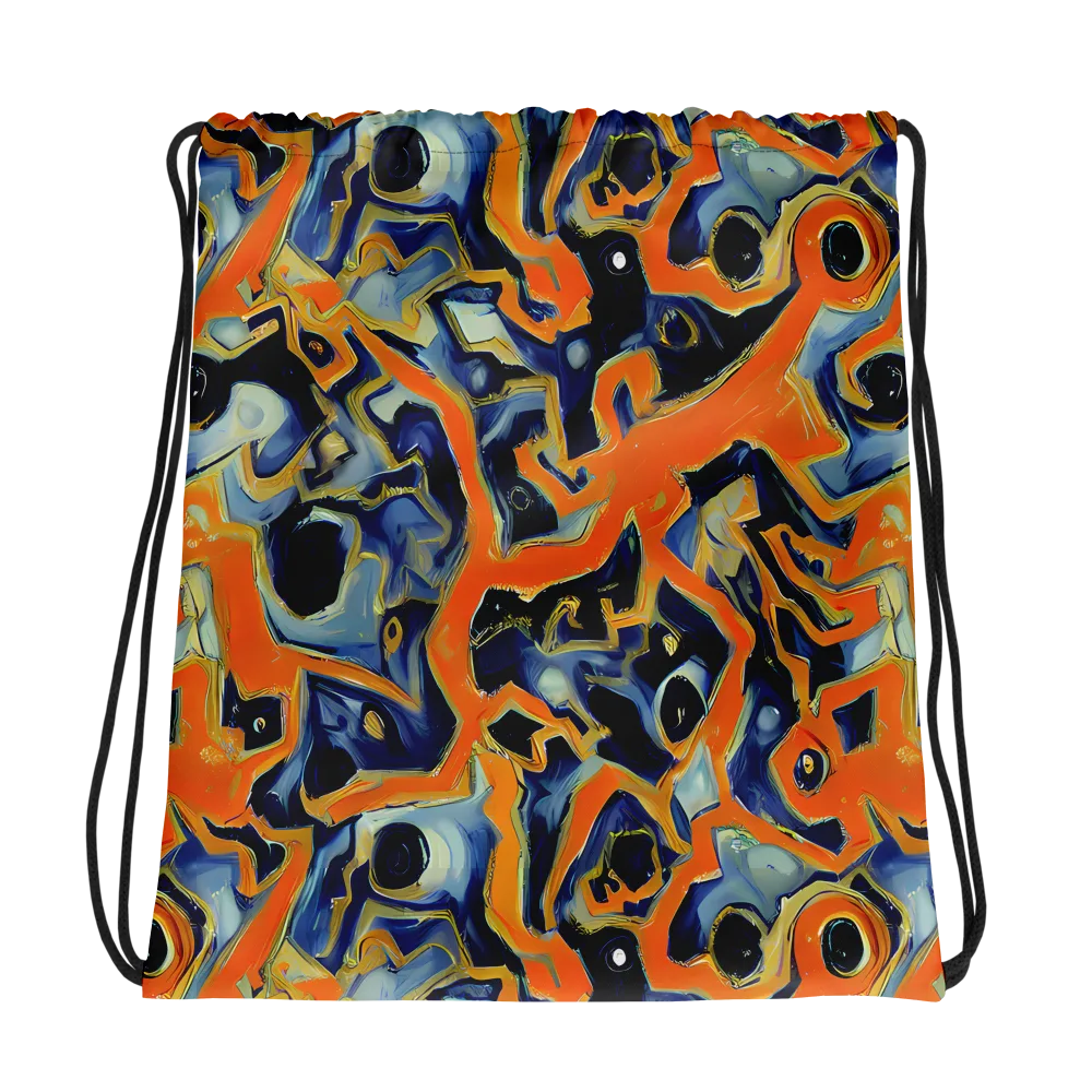 Sonic Melt on Drawstring Bag — Photo