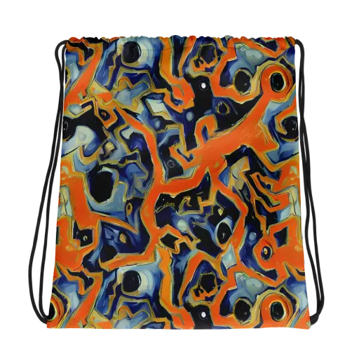 Sonic Melt on a Drawstring Bag