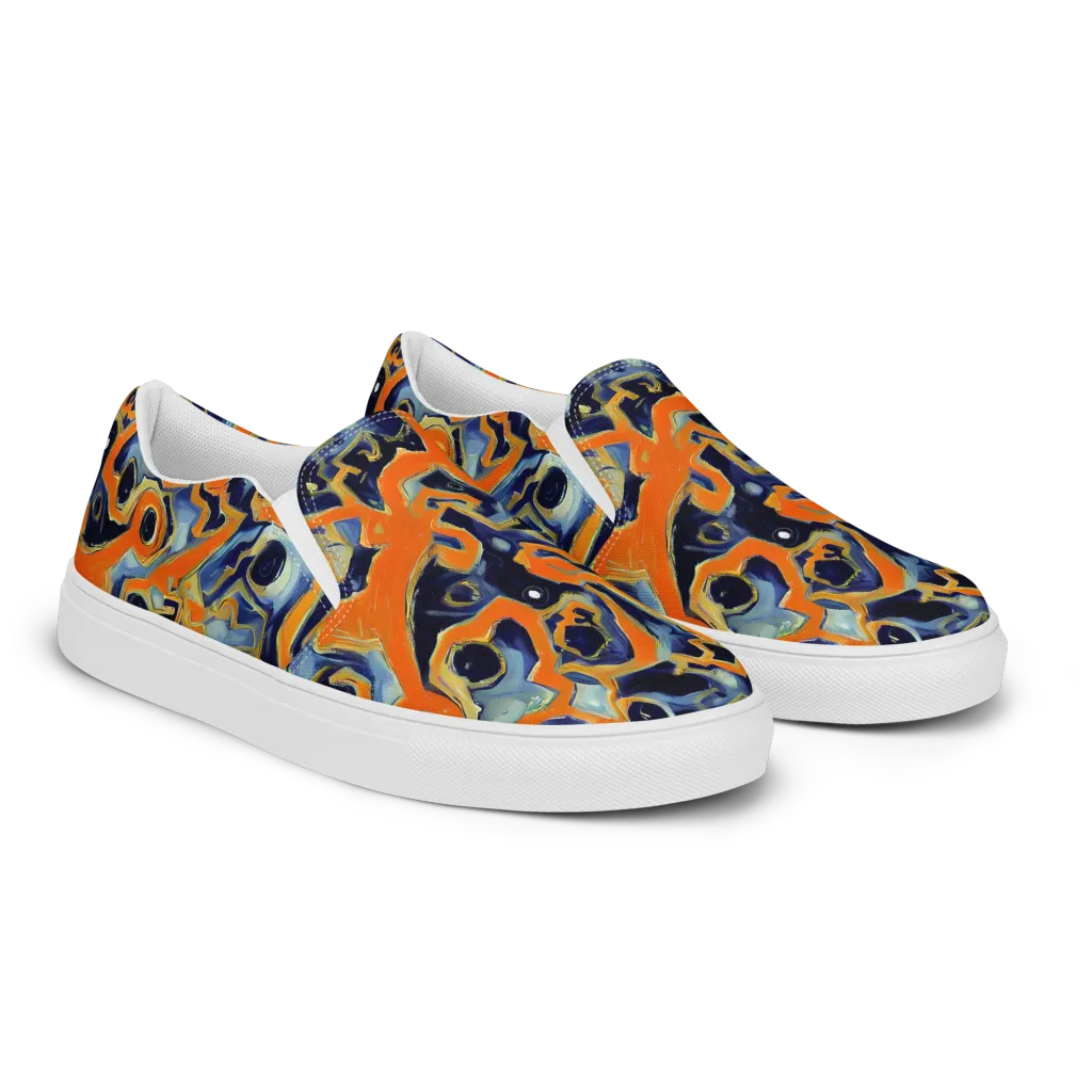 Sonic Melt on Women's Slip-On Canvas Shoes — Right Front
