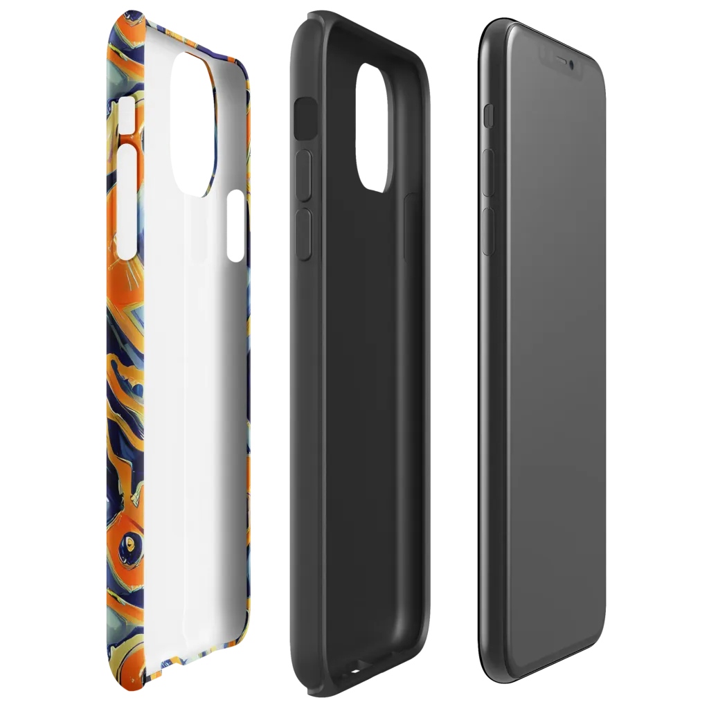Sonic Melt on Tough Case for iPhone® — Right