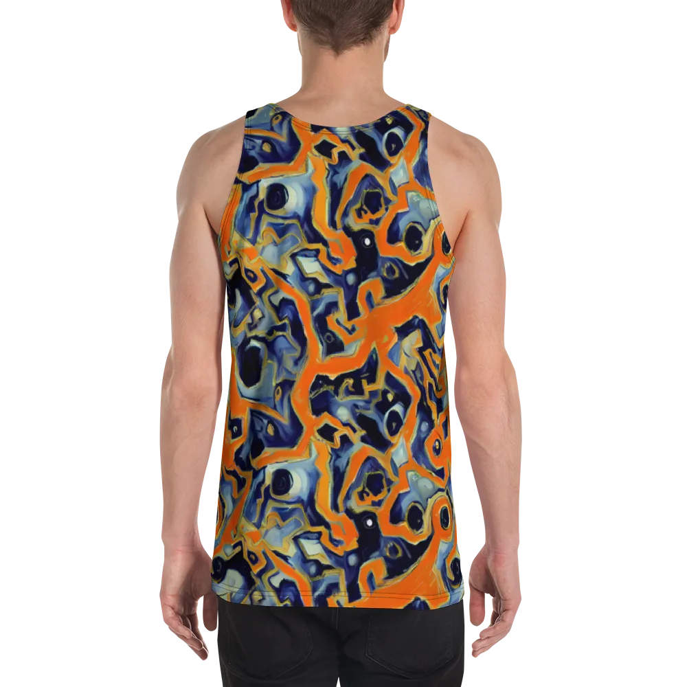 Sonic Melt on Men's Tank Top — Back