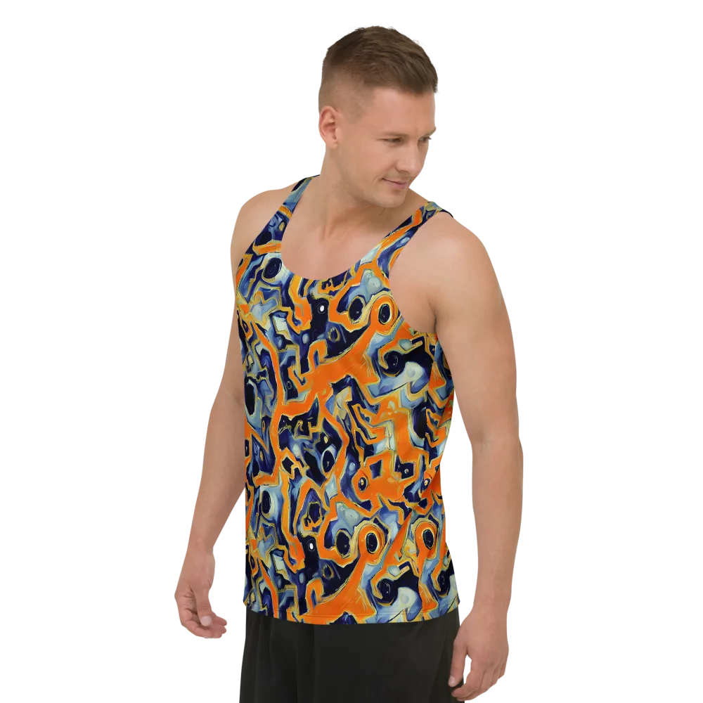 Sonic Melt on Men's Tank Top — Left Front