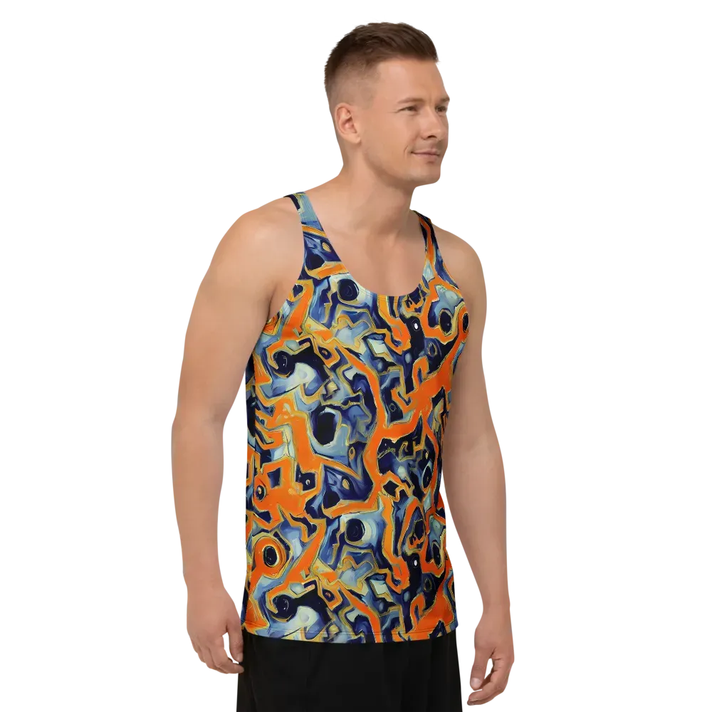 Sonic Melt on Men's Tank Top — Right Front