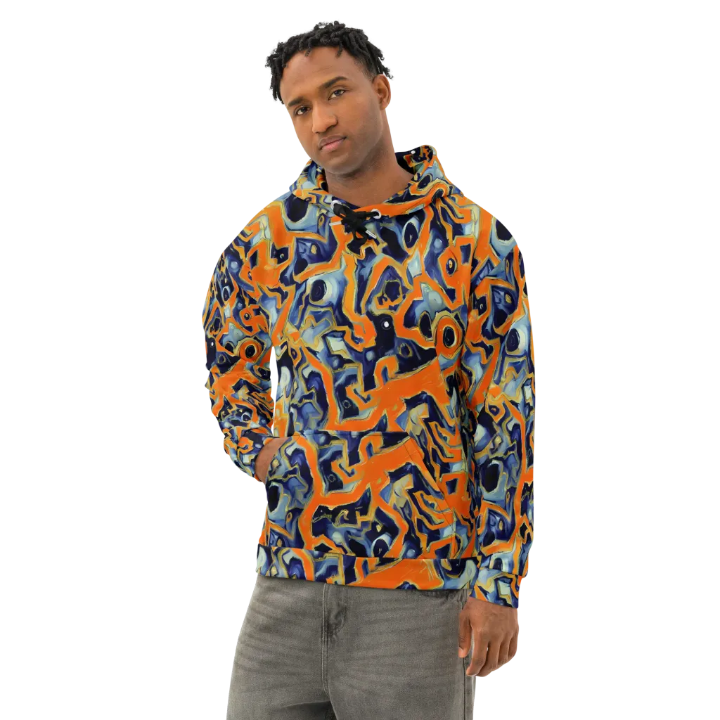 Sonic Melt on Cotton Hoodie — Left Front