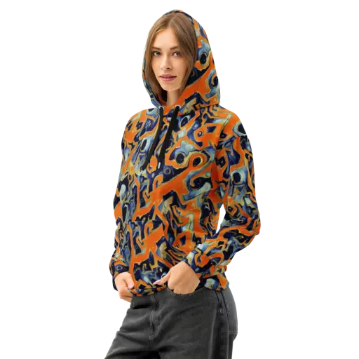 Sonic Melt on a Cotton Hoodie