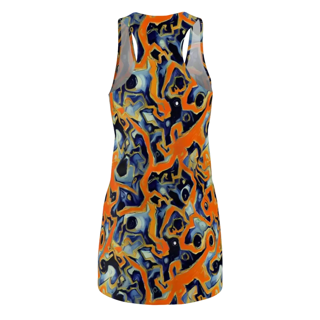 Sonic Melt on Racerback Dress — Back