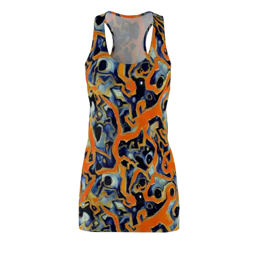 Sonic Melt on a Racerback Dress