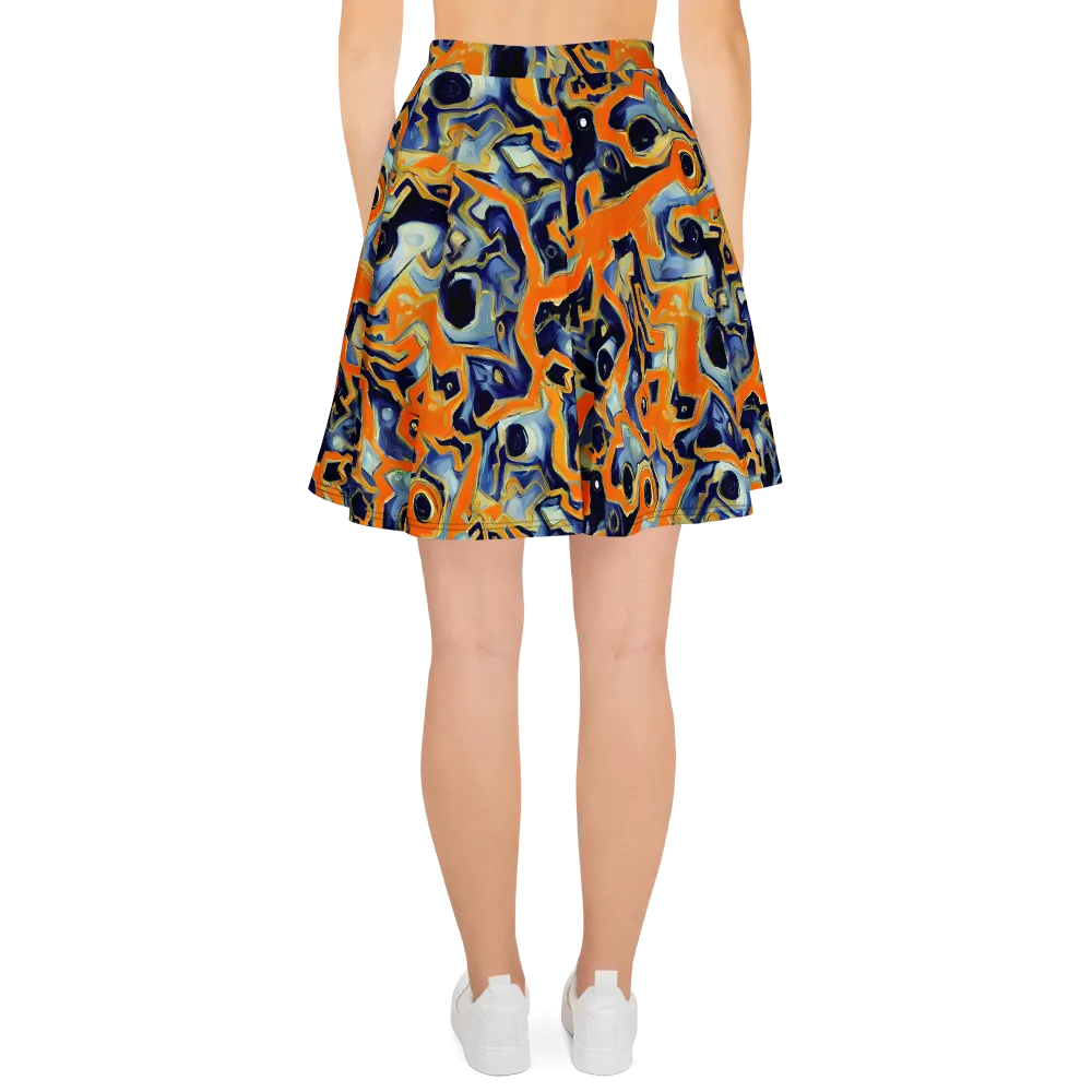 Sonic Melt on Skater Skirt — Back