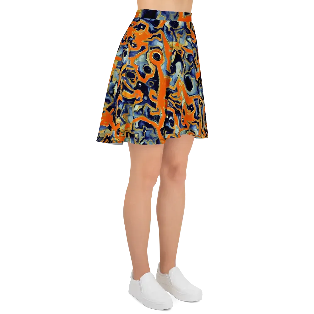 Sonic Melt on Skater Skirt — Right
