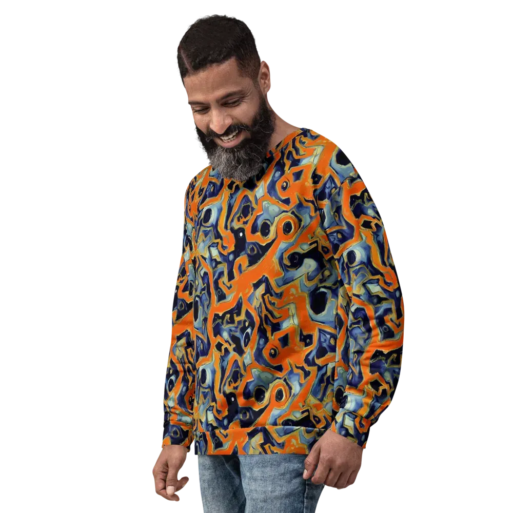 Sonic Melt on Sweatshirt — Left Front