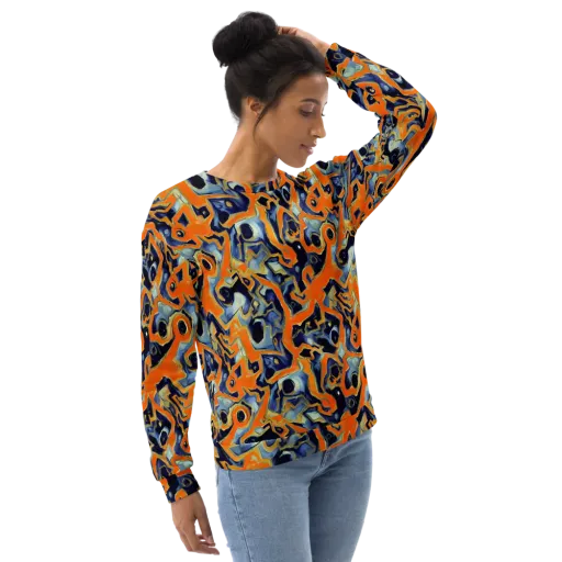 Sonic Melt on a Sweatshirt