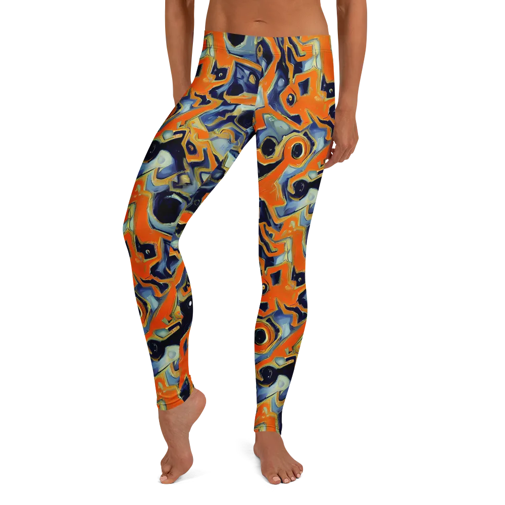 Sonic Melt on Leggings — Front