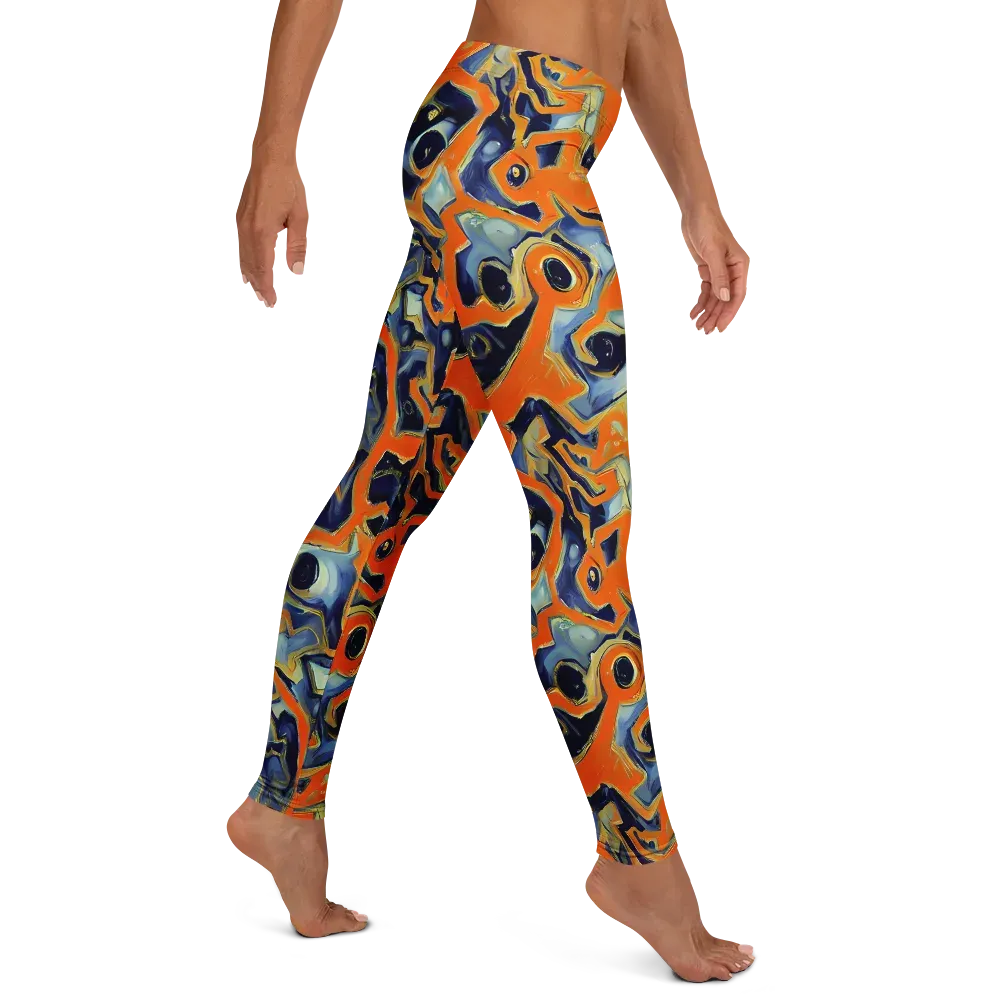 Sonic Melt on Leggings — Right