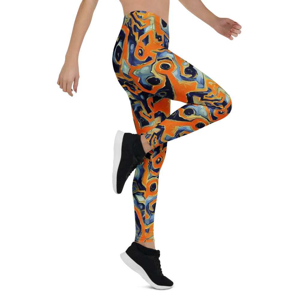 Sonic Melt on Leggings — Right