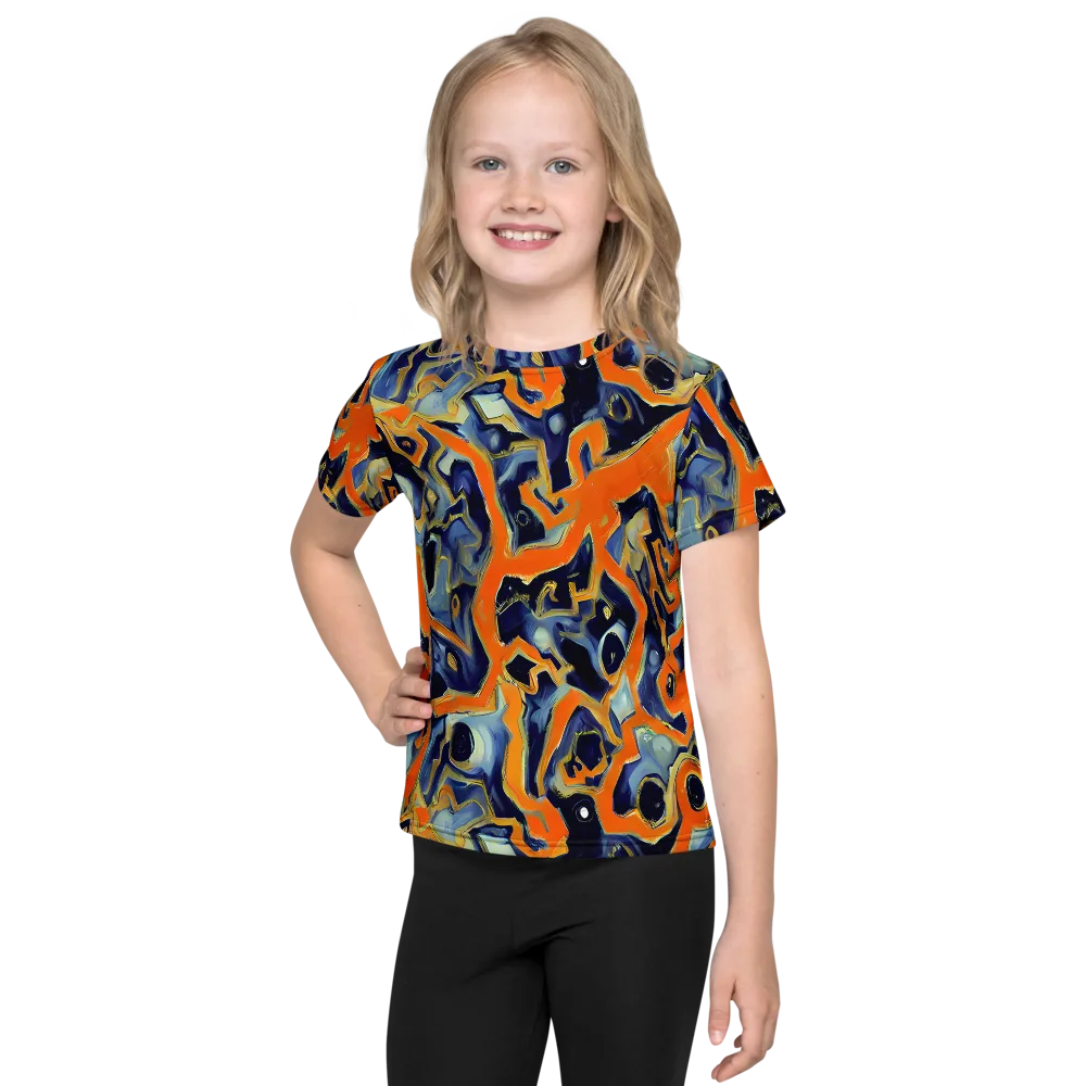 Sonic Melt on Kids Crew Neck T-Shirt — Front