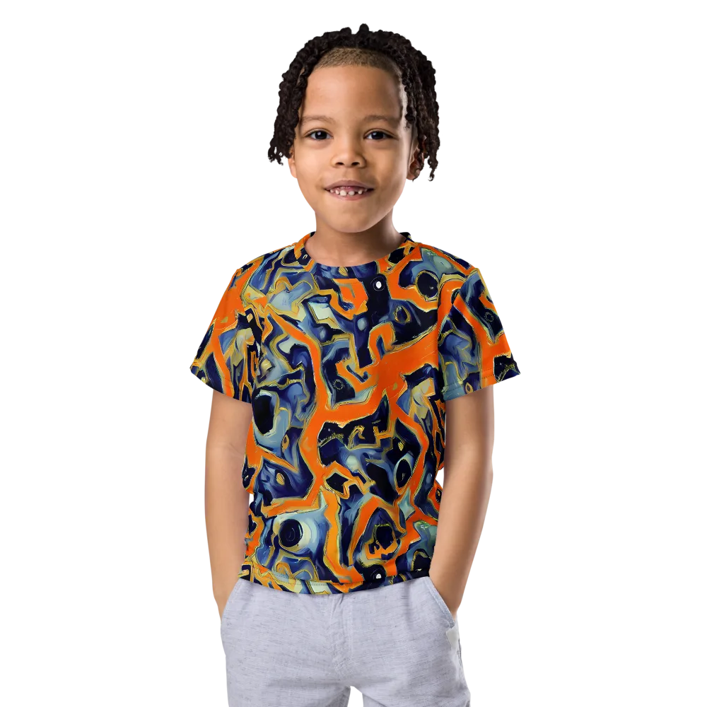 Sonic Melt on Kids Crew Neck T-Shirt — Front