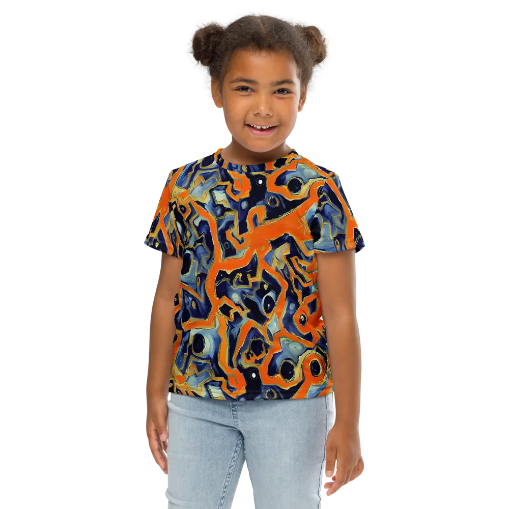 Sonic Melt on Kids Crew Neck T-Shirt — Front