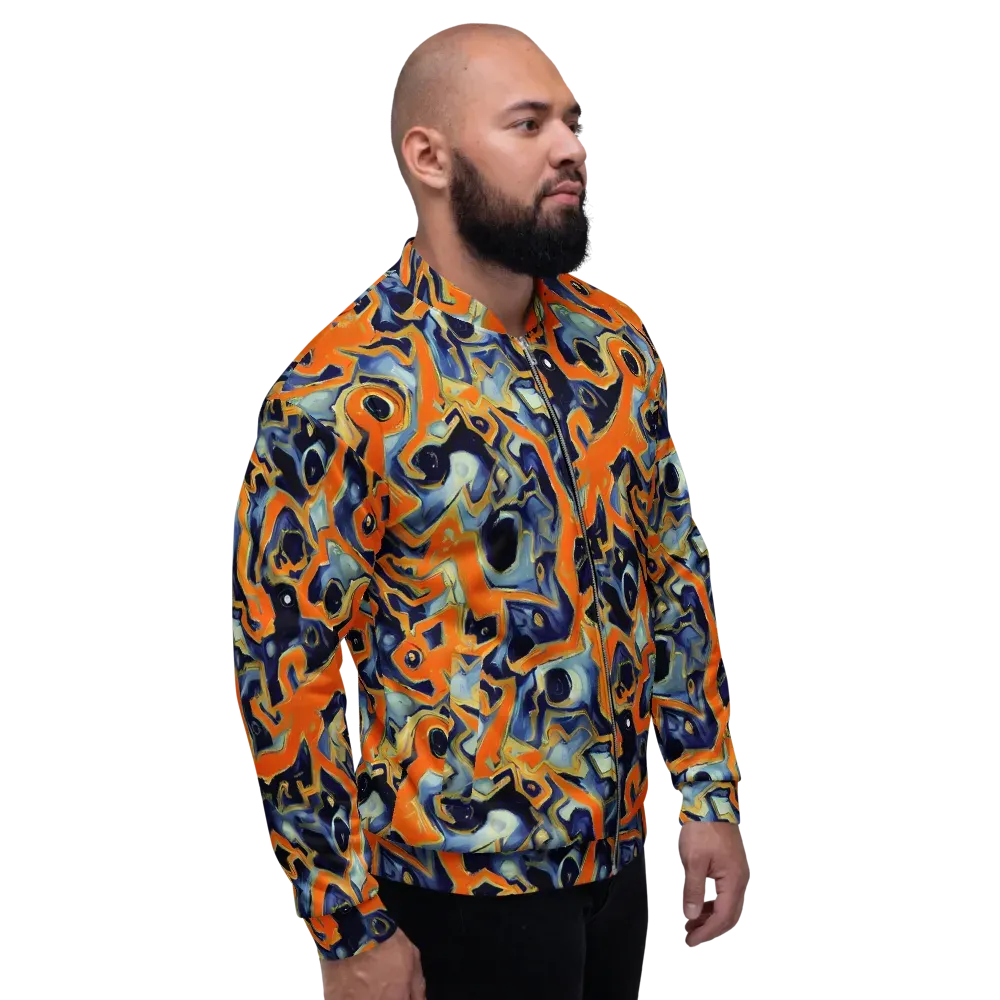 Sonic Melt on Bomber Jacket — Right
