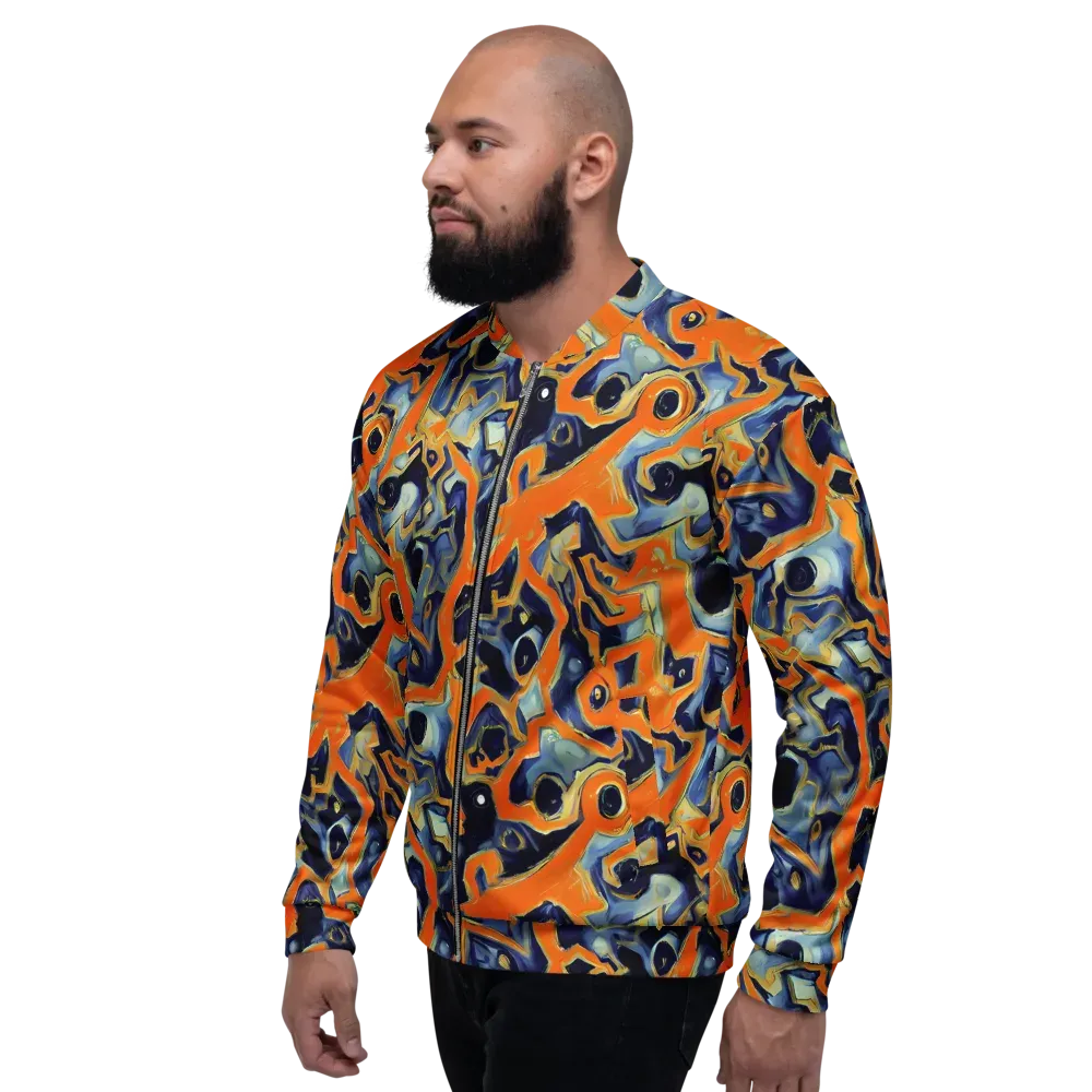 Sonic Melt on Bomber Jacket — Left