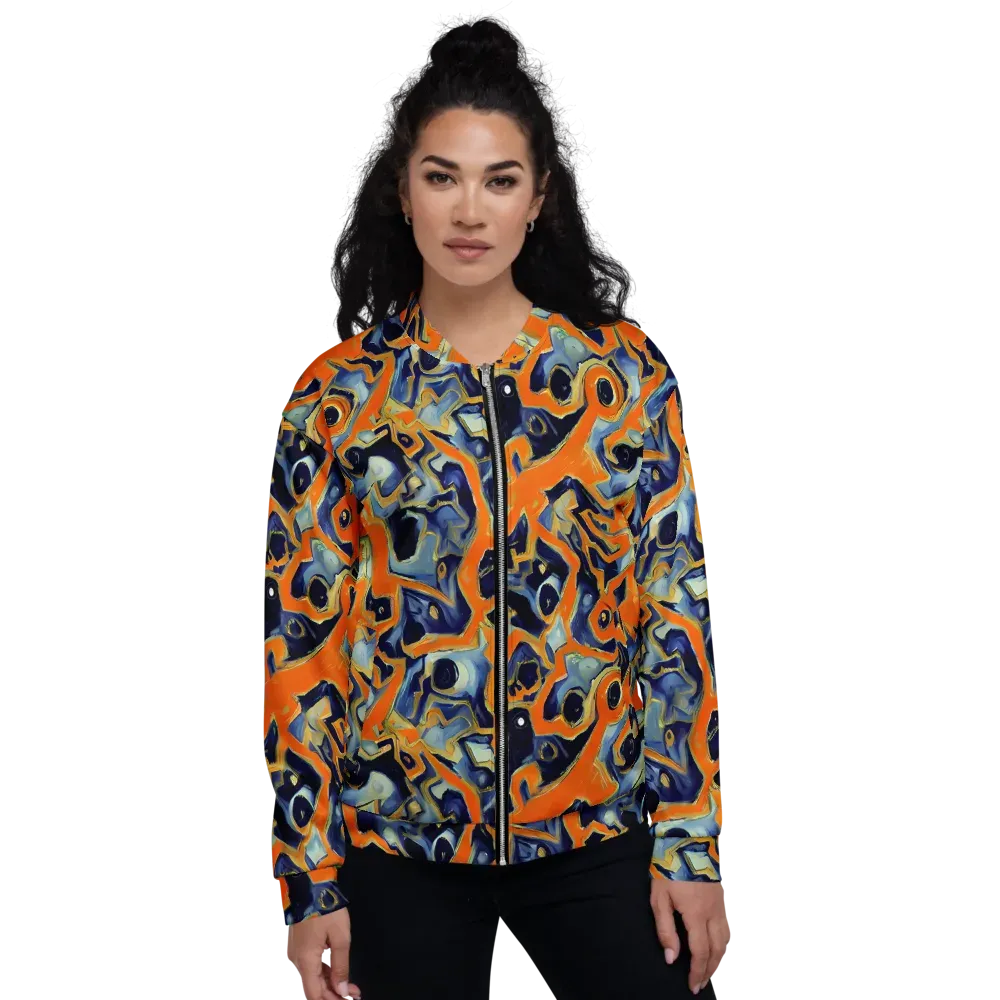 Sonic Melt on Bomber Jacket — Front