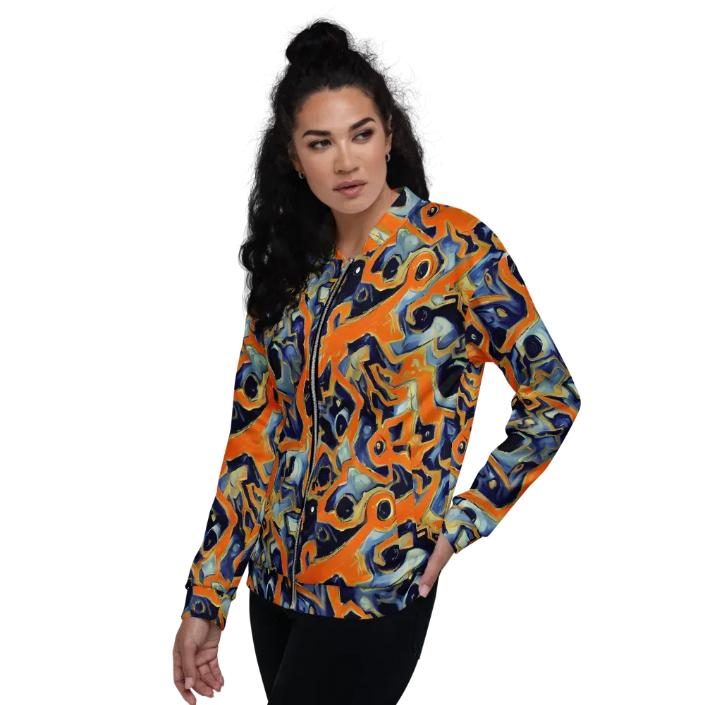 Sonic Melt on Bomber Jacket — Left