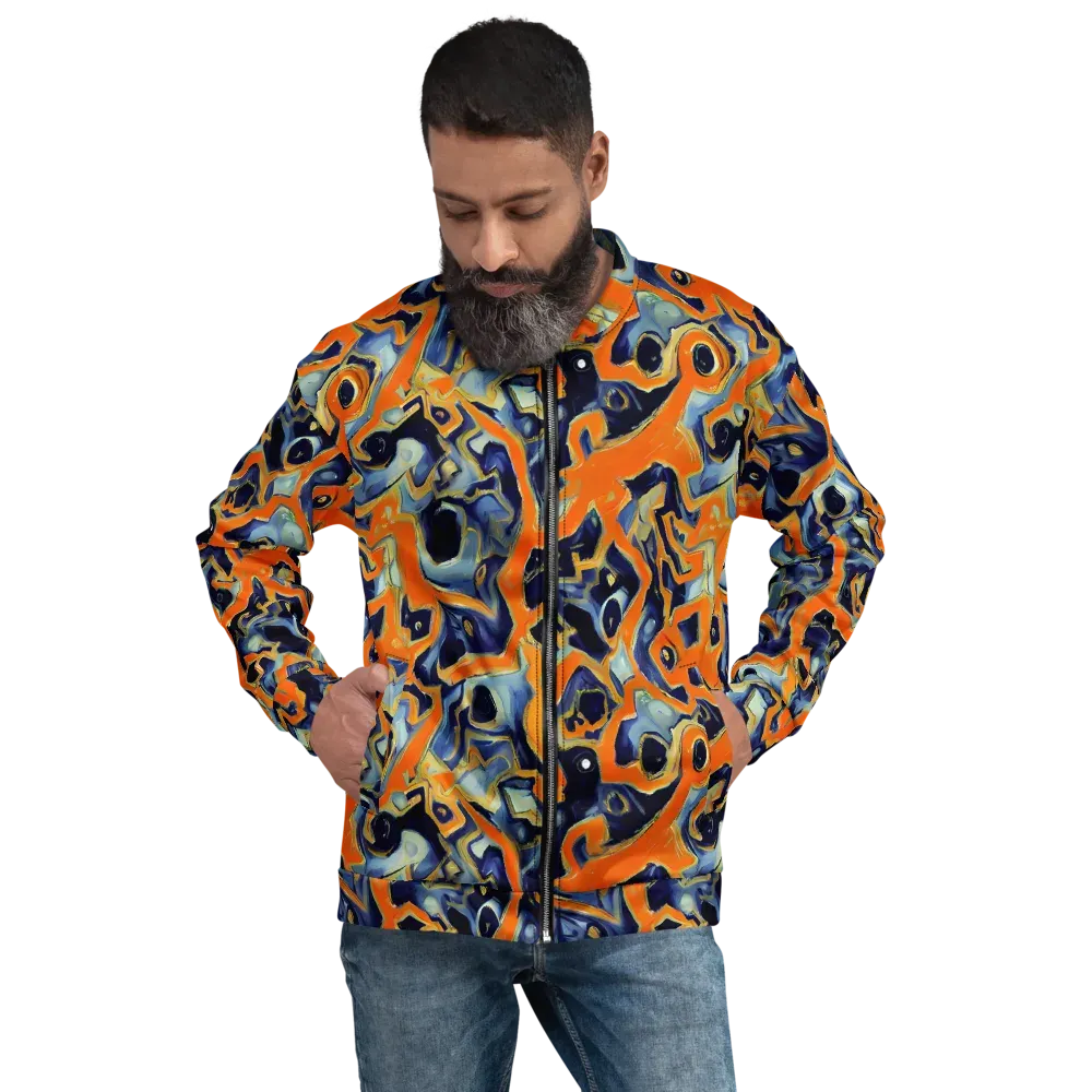 Sonic Melt on Bomber Jacket — Front