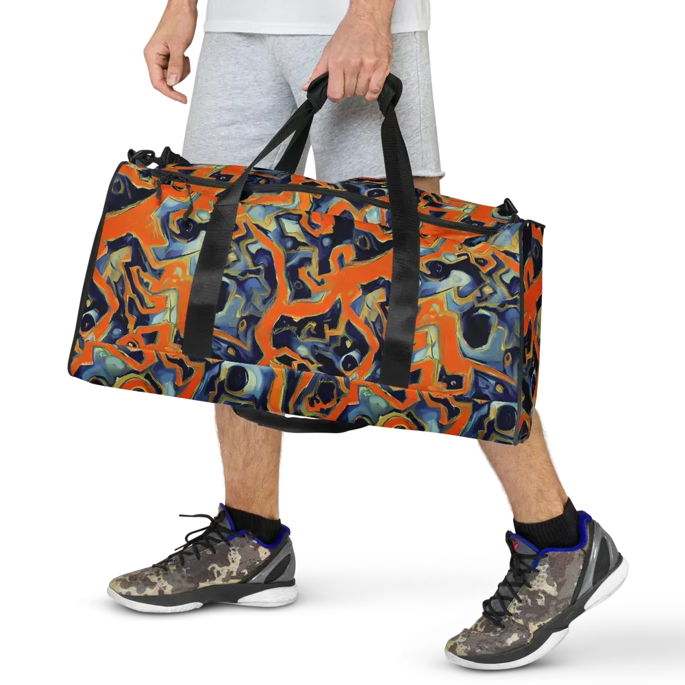 Sonic Melt on Duffle Bag — Front