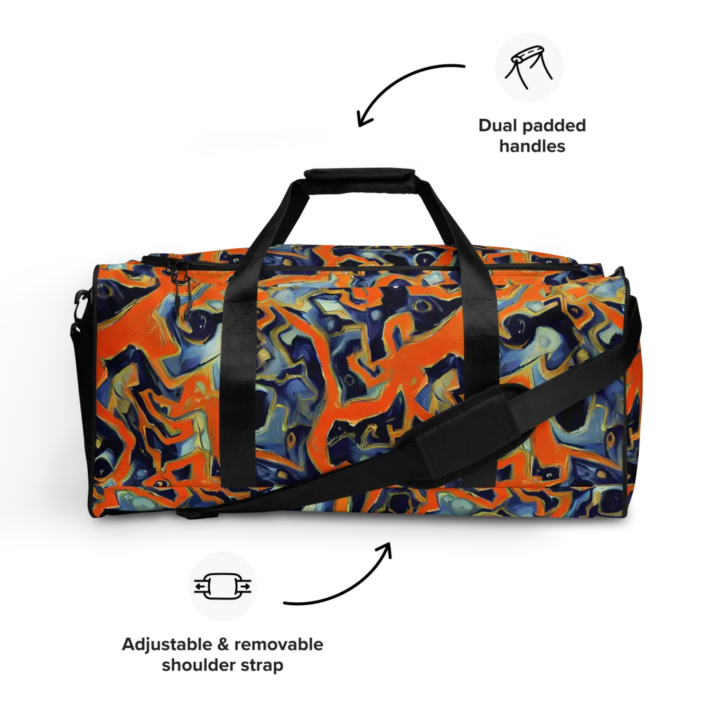 Sonic Melt on Duffle Bag — Front