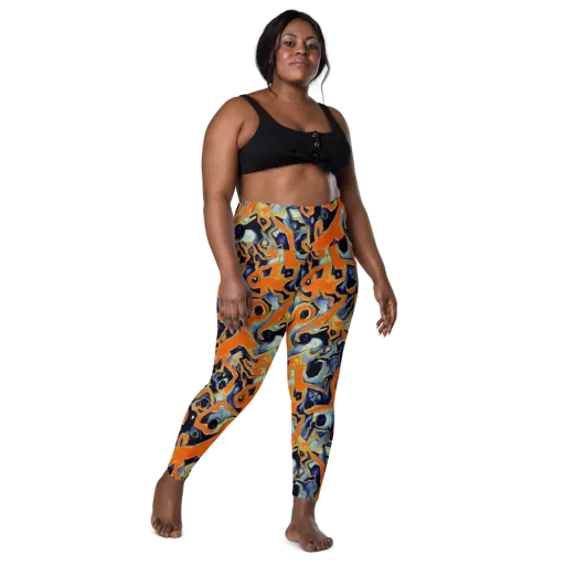Sonic Melt on a Leggings with Pockets