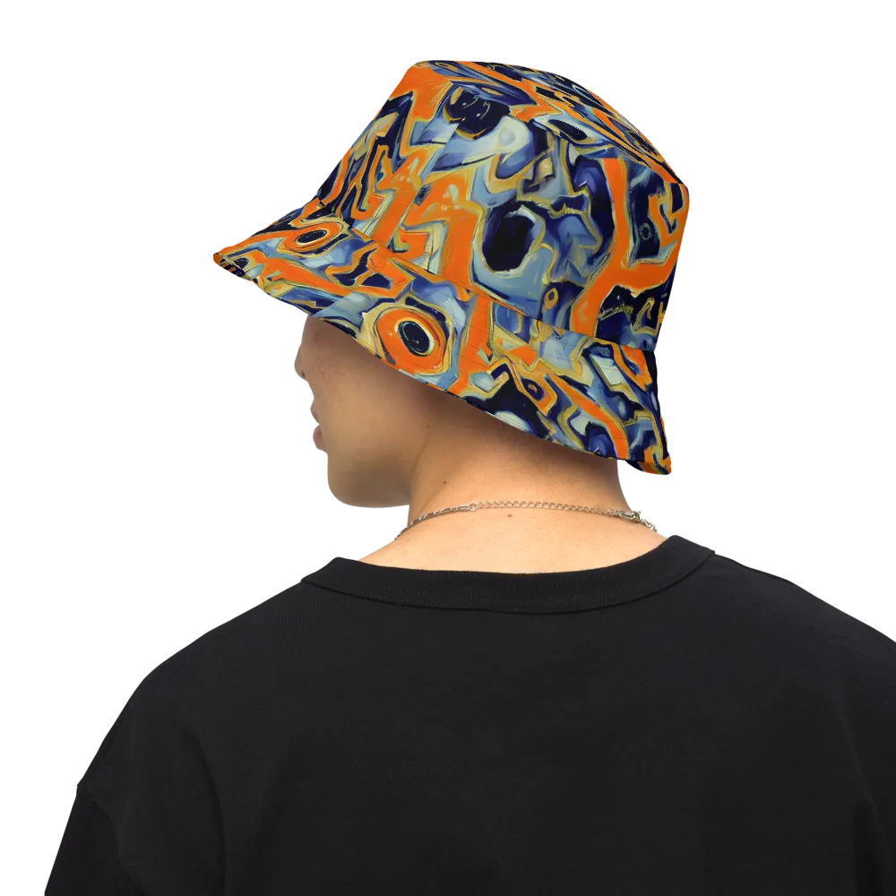 Sonic Melt on Reversible Bucket Hat — Back Inside