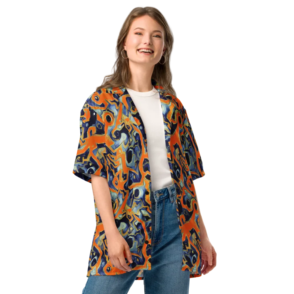 Sonic Melt on Button Shirt — Front