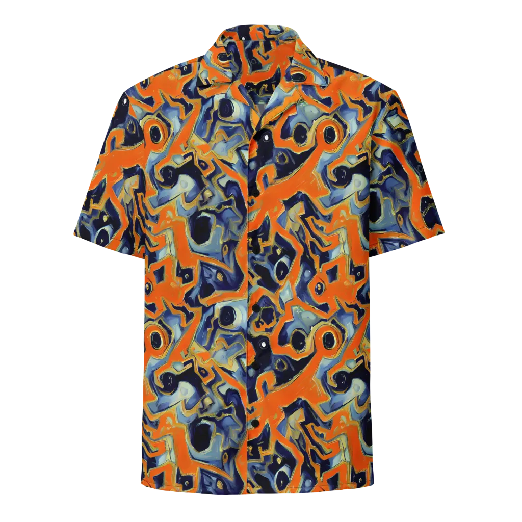 Sonic Melt on Button Shirt — Front