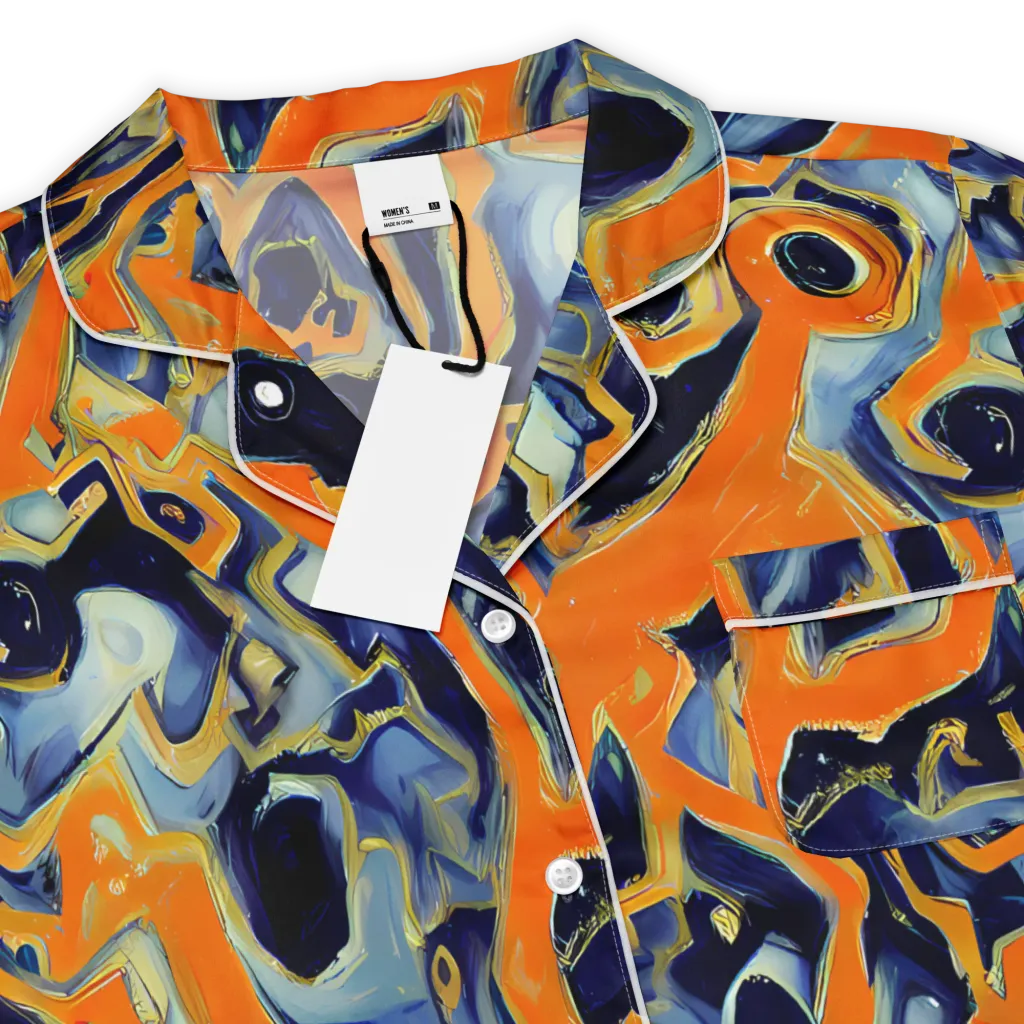 Sonic Melt on Women's Short Sleeve Pajama Top — Product details