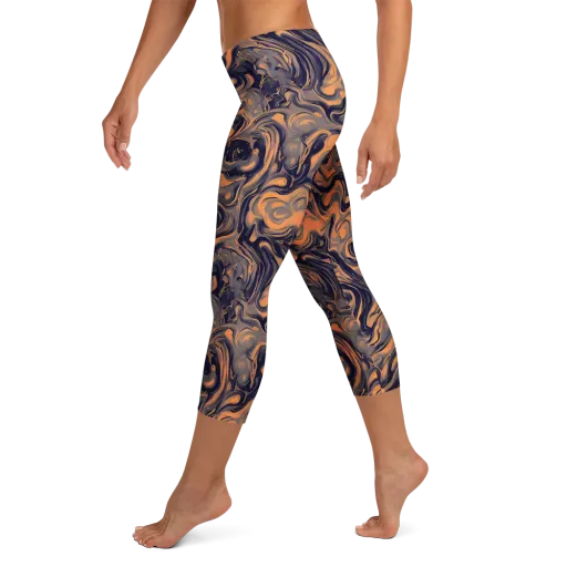 Amber Maelstrom on a Capri Leggings