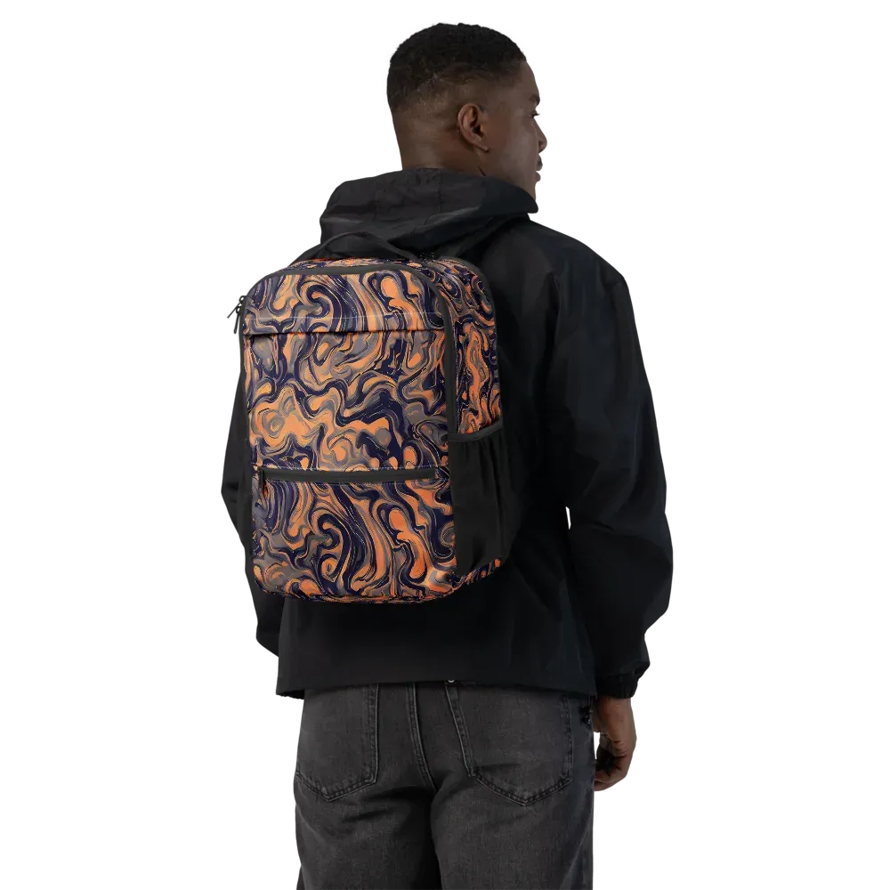 Amber Maelstrom on Utility Backpack — Back