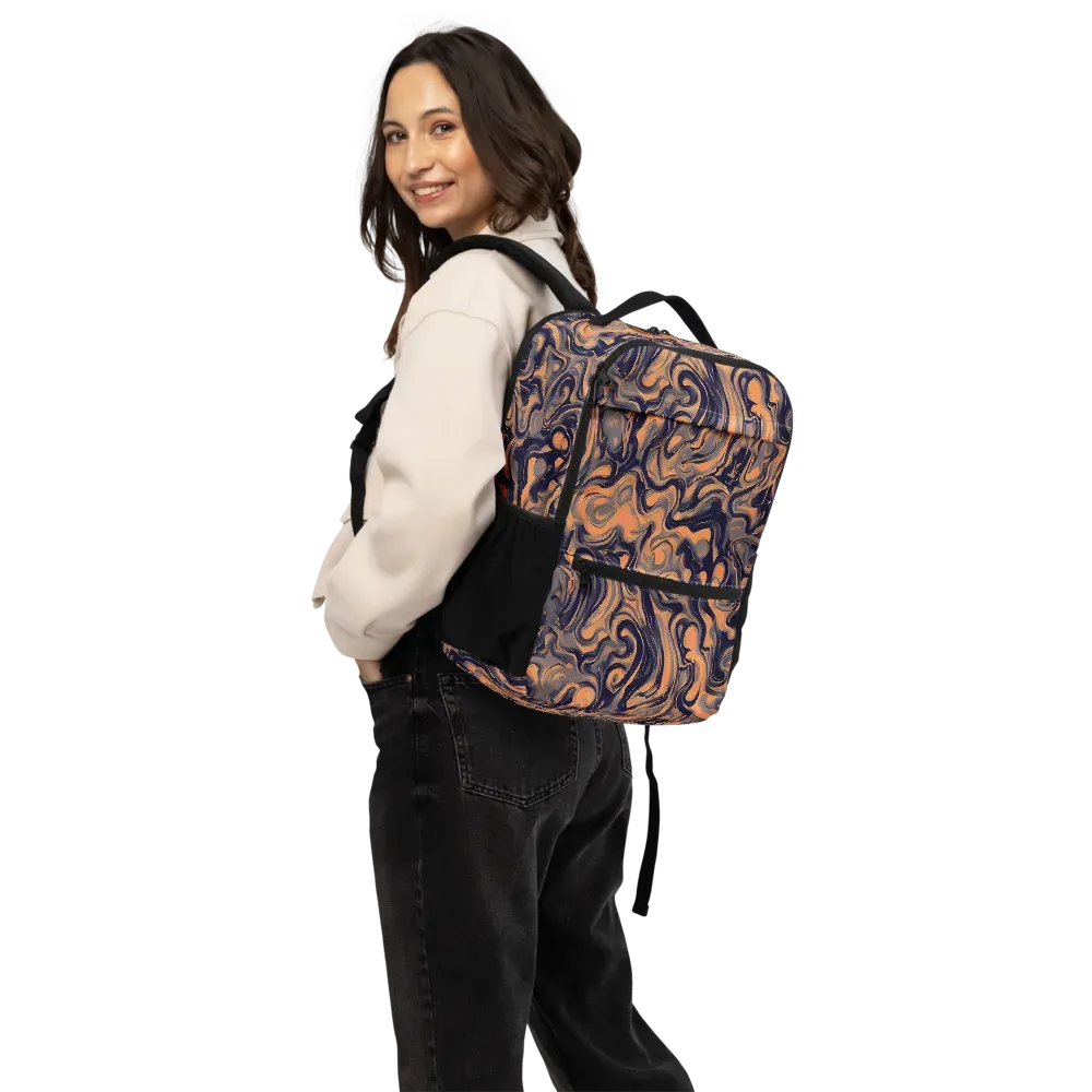 Amber Maelstrom on Utility Backpack — Back