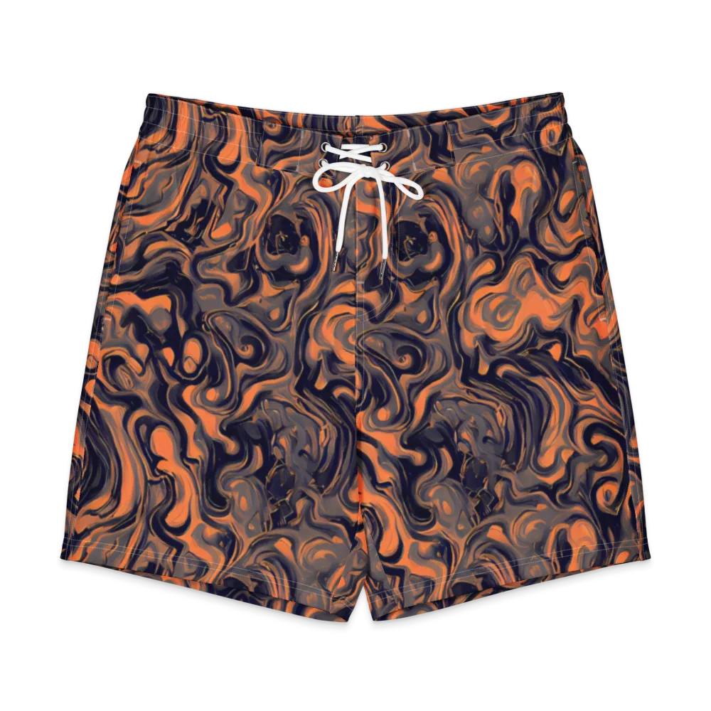 Amber Maelstrom on Men's Board Shorts — Front