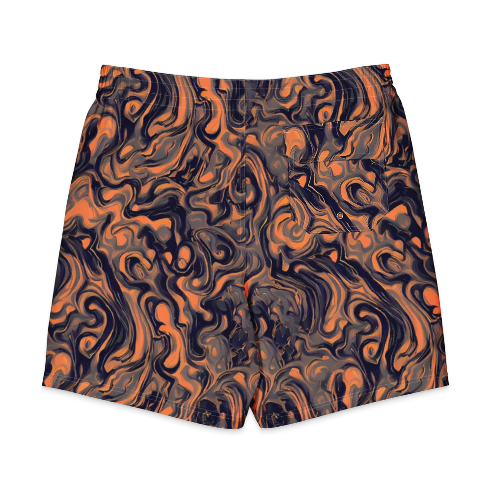 Amber Maelstrom on Men's Board Shorts — Back