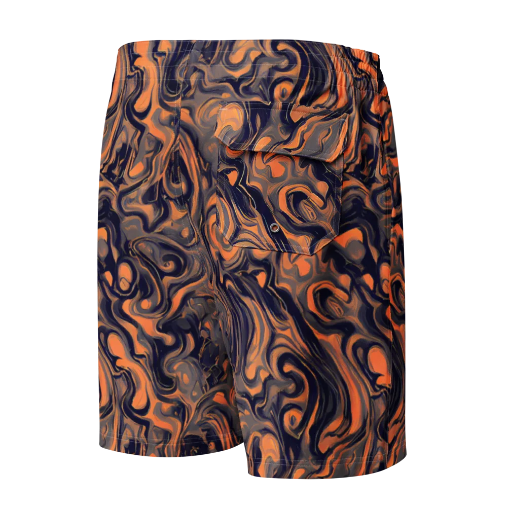 Amber Maelstrom on Men's Board Shorts — Back