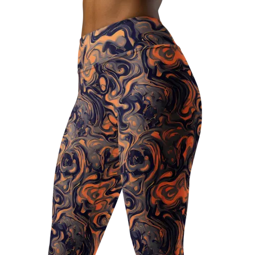 Amber Maelstrom on a Yoga Leggings