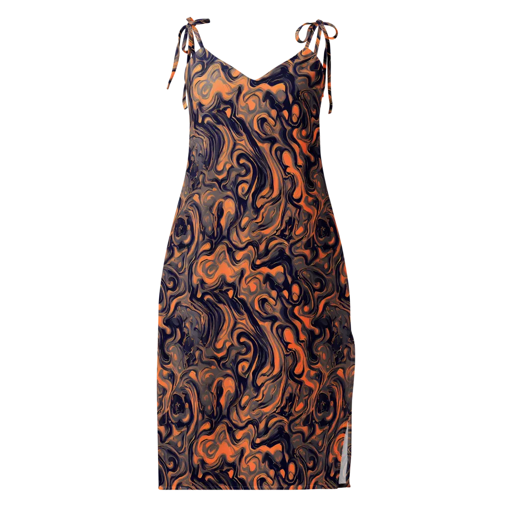 Amber Maelstrom on Slip Dress — Front