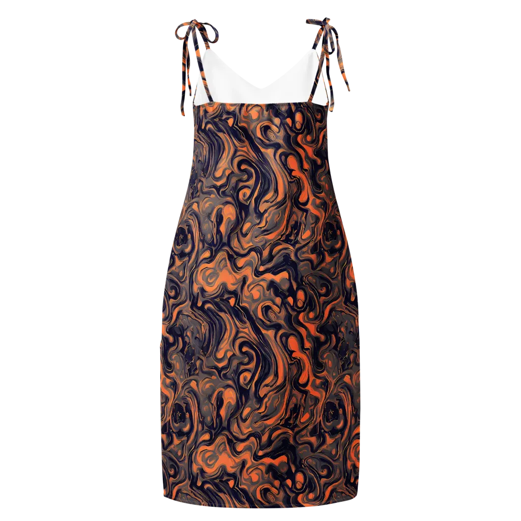 Amber Maelstrom on Slip Dress — Back