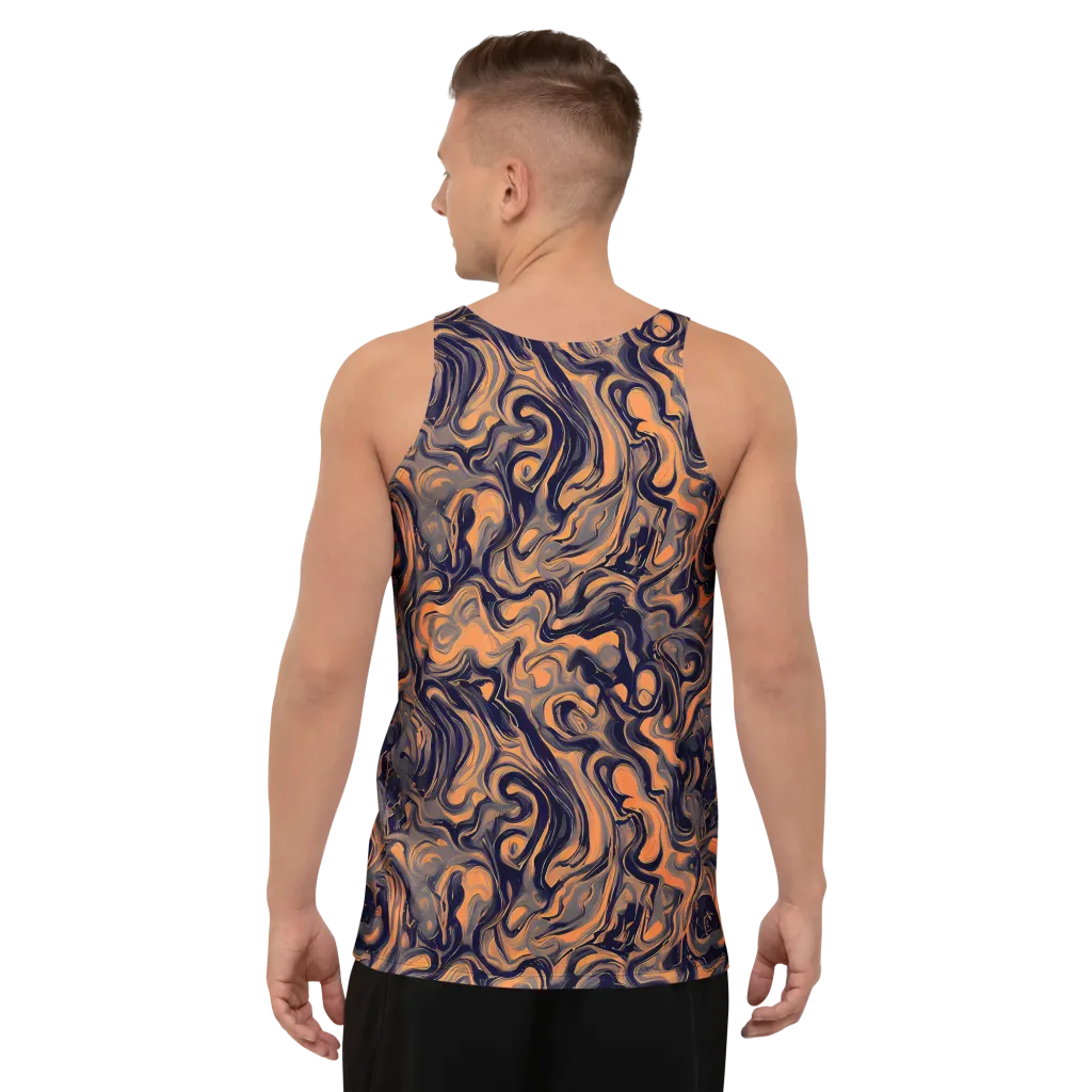 Amber Maelstrom on Men's Tank Top — Back