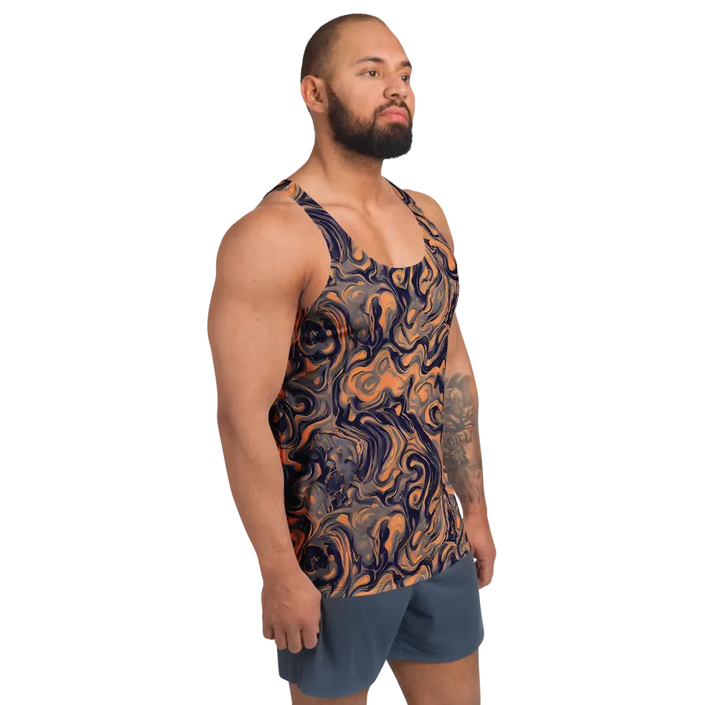 Amber Maelstrom on Men's Tank Top — Right Front
