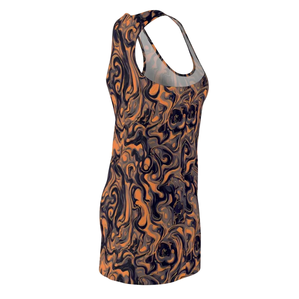 Amber Maelstrom on Racerback Dress — Back Side