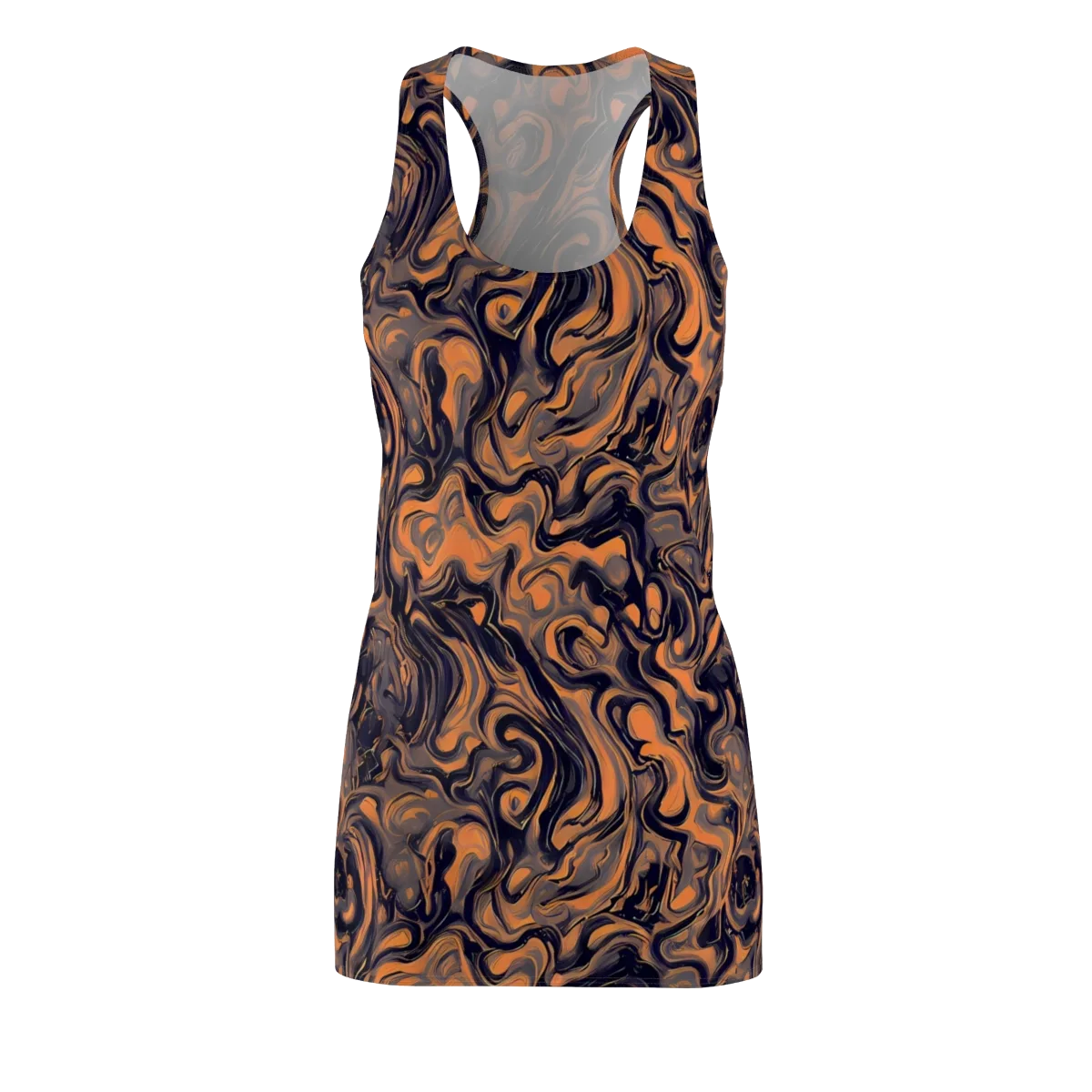 Amber Maelstrom on Racerback Dress — Front