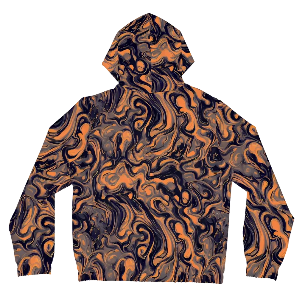 Amber Maelstrom on Women's Full-Zip Hoodie — Back