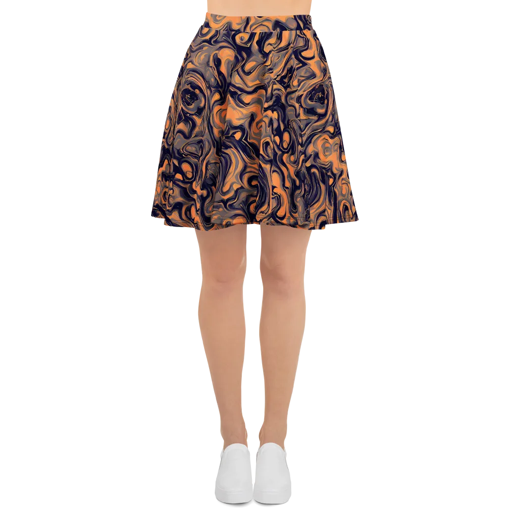 Amber Maelstrom on Skater Skirt — Front